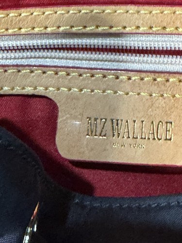 MZ Wallace Marlena backpack - Black nylon and leather, red interior and accents - Picture 9 of 13