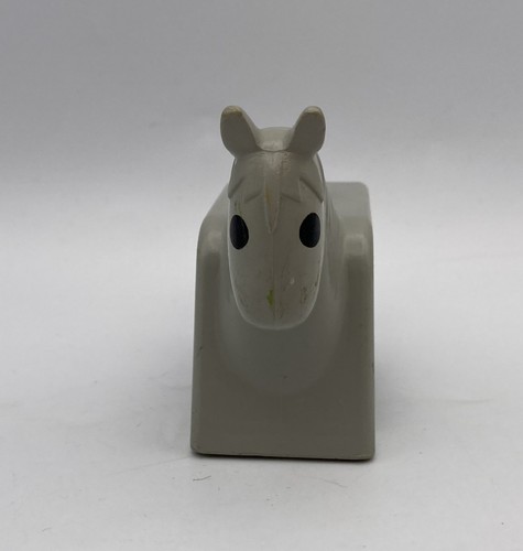 Lego Duplo Building Block Toy Figure Replacement Animal VINTAGE GREY HORSE - Picture 2 of 3