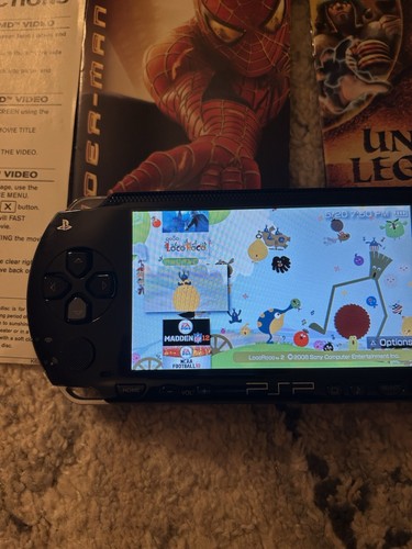 PSP 1001 Black Piano Bundle With Games, Movies, And Accessories Very Good Cond. - Picture 6 of 23