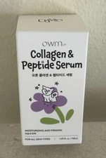 Owrn Korean Beauty Collagen Peptides Serum 1 0z Reduce Fine Lines Firmer Skin