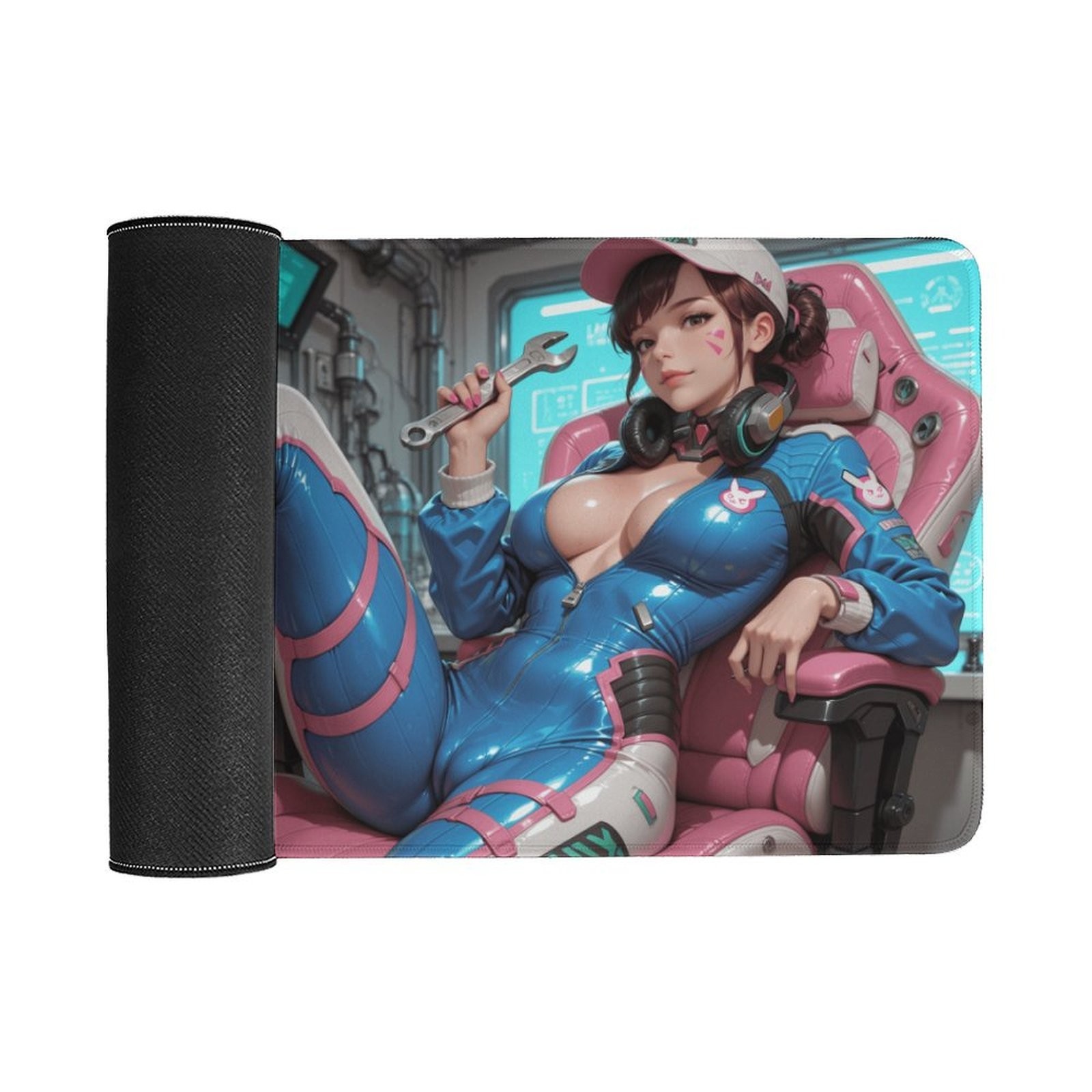 Anime Girl Keyboard Mice Mat Desk Pad Game Playmat 40x75cm