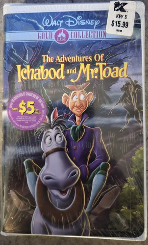 The Adventures of Ichabod and Mr. Toad (VHS, 2000, Gold Collection Edition)