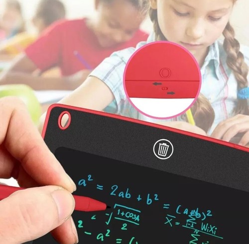 8.5 Electronic LCD Digital Writing Tablet Pad Board Drawing Graphics Kids PINK - Afbeelding 4 van 8