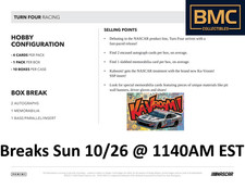 Brandon Jones 2025 Panini Turn Four NASCAR 1x Case Break #5