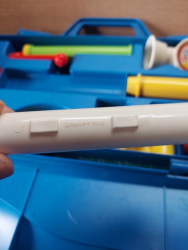 Set corno combinato pazzo Fisher Price vintage (1984) #604 completo - Foto 9 di 11