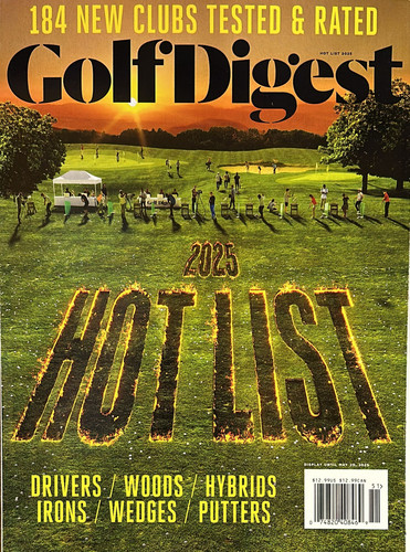 GOLF DIGEST MAGAZINE ISSUE HOT LIST 2025 (FREE SHIPPING - BRAND NEW MAGAZINE) - Imagen 1 de 1