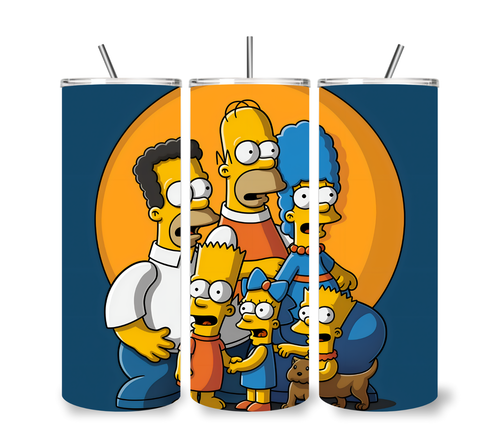 Simpson 20 OZ STAINLESS STEEL TUMBLER CUP +LID/STRAW - Picture 21 of 29