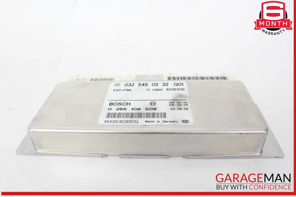 04-05 梅赛德斯奔驰 W211 E320 4MATIC ABS ESP 稳定控制模块单元 原始设备制造商 — 第 4/4 张图片