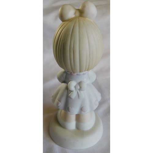 Precious Moments "You Are My Number One" 1988 Porcelain Figurine #520829 No Box - Picture 3 of 8
