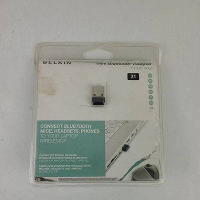 Belkin Mini USB Bluetooth Adapter for Headsets Keyboards Mice mouse etc