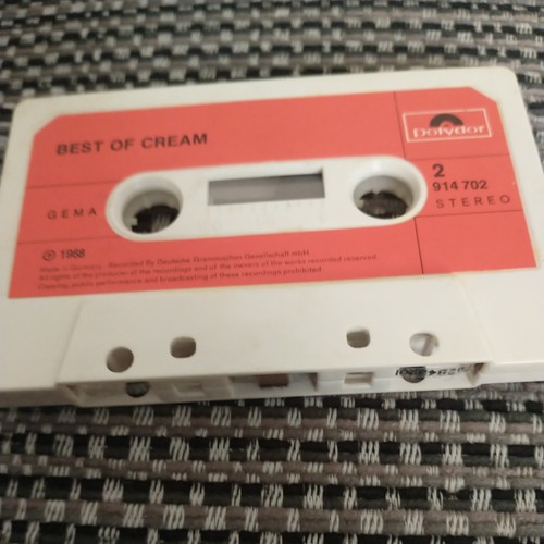 CREAM - THE BEST OF CREAM - CASSETTE TAPE - Picture 5 of 5