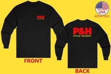 P&H Mining Equipment Men's Black Size S-2XL