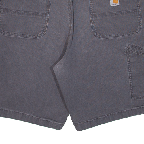 CARHARTT Mens Workwear Shorts Grey Relaxed XL W40 - Picture 6 of 6