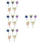 20 Pcs  Bridal Rose Boutonniere Wedding Bride Bridegroom Costume Decorations