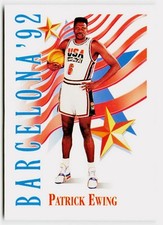 Patrick Ewing 1991-92 SkyBox #532 USA