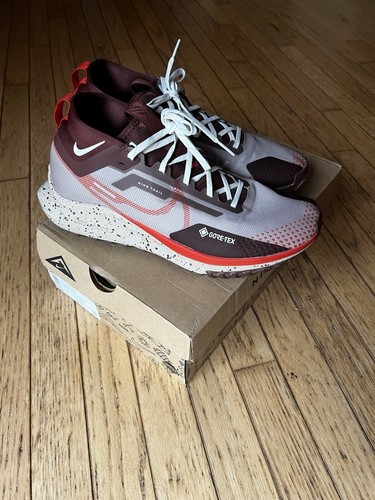 Nike React Pegasus Trail 4 GTX Gore-Tex Tan Running Shoe DJ7926-200 Men 10.5 - Picture 5 of 6