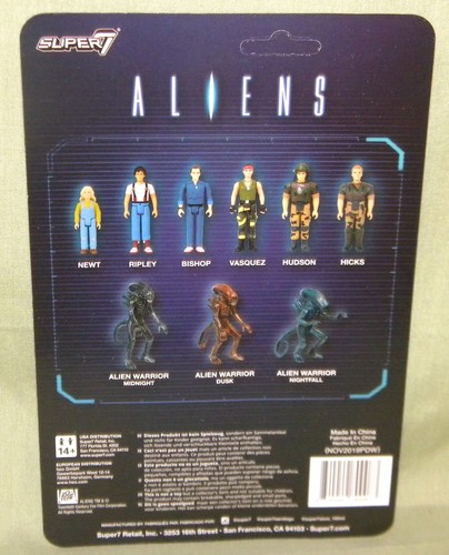 BISHOP ANDROID ReAction Super7 ALIENS 3.75" Action Figure 2020 - Picture 3 of 9