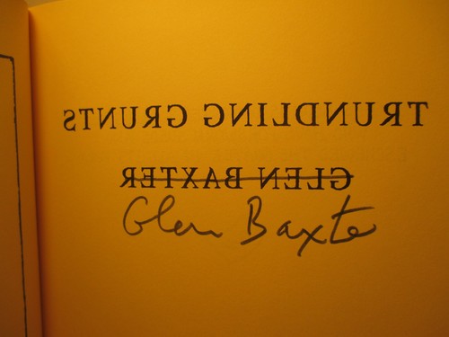 art / humor TRUNDLING GRUNTS signed by GLEN BAXTER 2002 Bloomsbury 1st UK ed hc - Picture 2 of 16