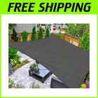 Graphite Shade Sail for Backyard - 8' X 12'
