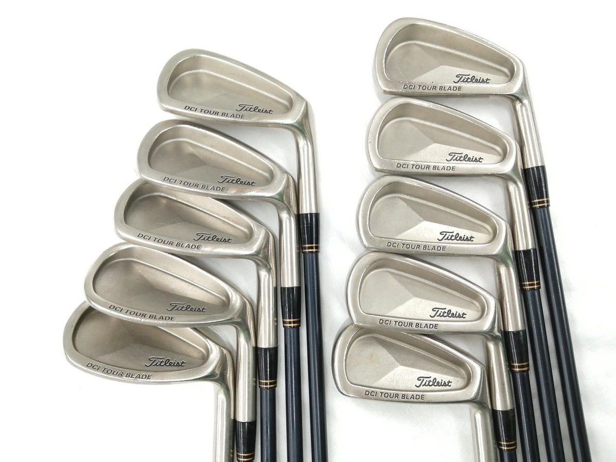Titleist タイトリスト　ＤＣＩ　ツアーブレード　ヘッドのみ１０セット！ Titleist Dci Tour Blade 10 Iron Set #75M62754 | eBay