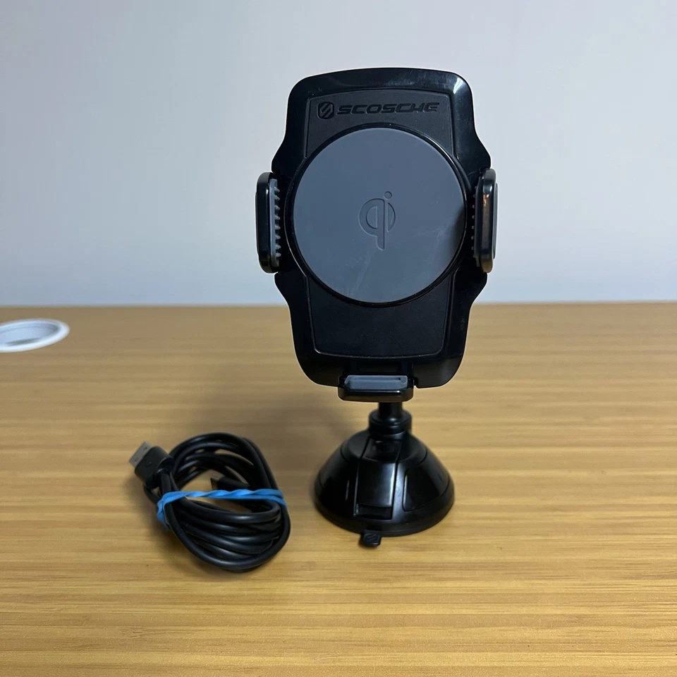 Scosche QM10W MagicMount Wireless Cellphone Charger Cell Phone Mount Holder 3.5" - Image 2 of 4