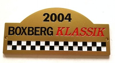 Plakette Boxberg Klassik 2004 Oldtimer Treffen Emblem Andenken Sammler