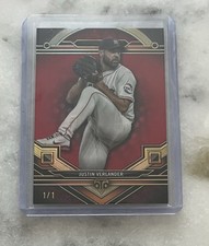 2024 Topps Triple Threads - Justin Verlander #33 Ruby 1/1