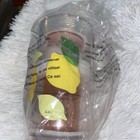 Kate Spade Lemon Pitcher Plus 2 Cups Set 58oz New In Box
