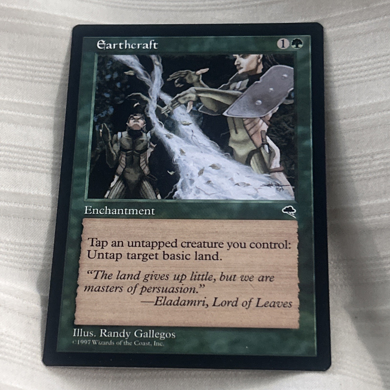 Earthcraft Tempest MTG Magic The Gathering EDH Combo Staple Reserve List