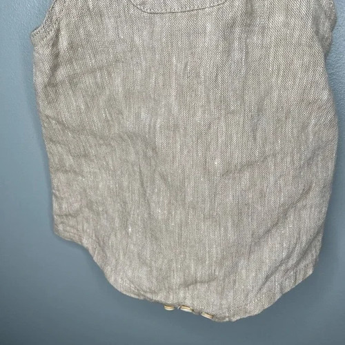 Jamie Kay Strampler Leinen Bio Baumwolle 0-3 Monate - Bild 4 von 10