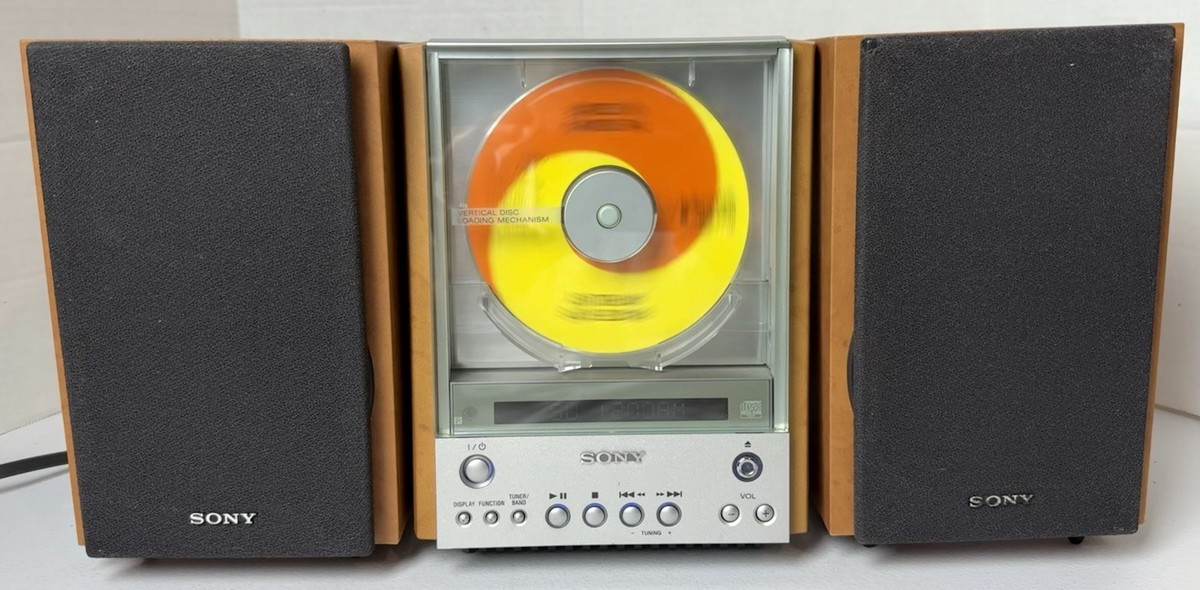 Sony CMT-EX1 HCD-EX1 Compact Bookshelf Stereo SS-CEX1