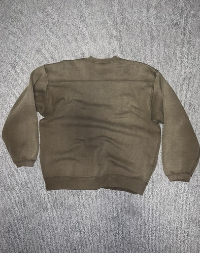 Vintage Distressed 90’s USA Galt Sand Brown Crewneck Sweatshirt Men’s Size L - Bild 3 von 3