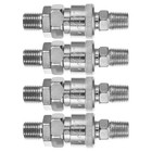  4 Pcs Schlauch Verbinder Pneumatische Anpassung Schneller Anschluss