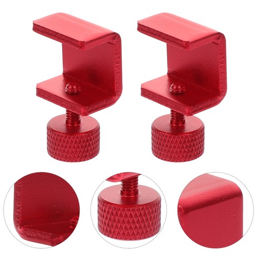 4 Pcs 3D Printing Accessories Adjustable Heat Bed Clips Elastic Clamps - Afbeelding 2 van 12