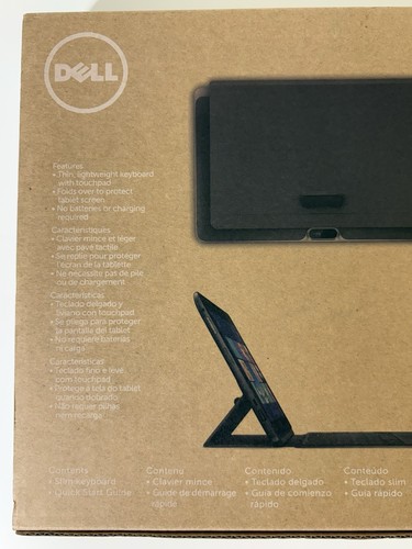 Genuine Dell Venue 11 Pro 5130 7130 7139 7140 Slim Tablet Keyboard 0MDKRK - Afbeelding 4 van 12