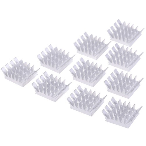 10pcs Aluminium Heatsink Computer Cooler Radiator Heat sink For MotherbYUR1 - Afbeelding 11 van 12