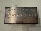 Engelhard 100 Troy oz Silver Bar .999 Fine - Bullion