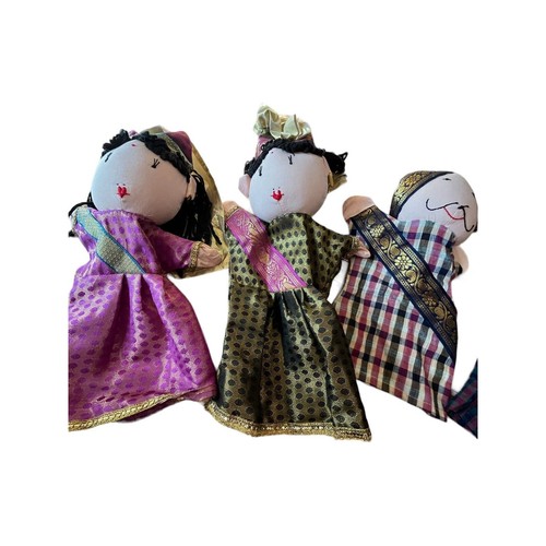 Marionette reali persiane mestieri della speranza 2 principi e 2 principesse vintage leggi - Foto 3 di 8