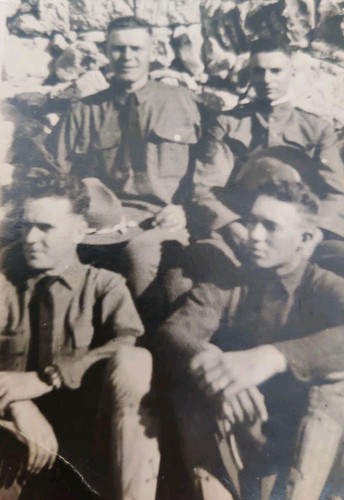 Foto De Colección Primera Guerra Mundial Grupo de Soldados de Estados Unidos Brackenridge Park San Antonio TX 1917 - Imagen 2 de 18