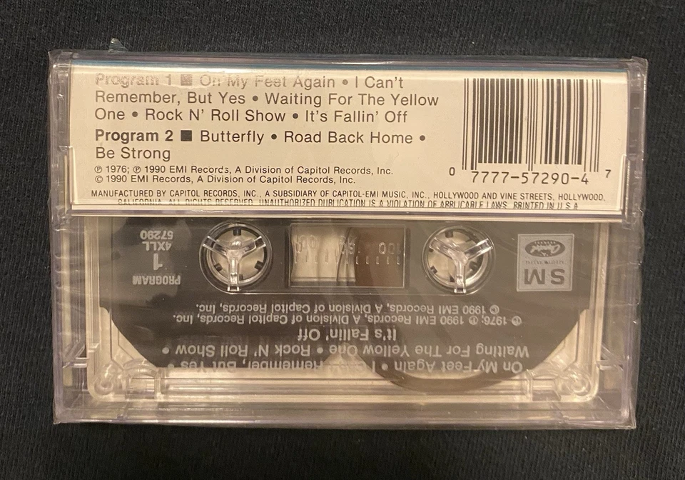 Factory Sealed ARGENT Road Back Home Cassette Tape 1990 - Image 2 of 2