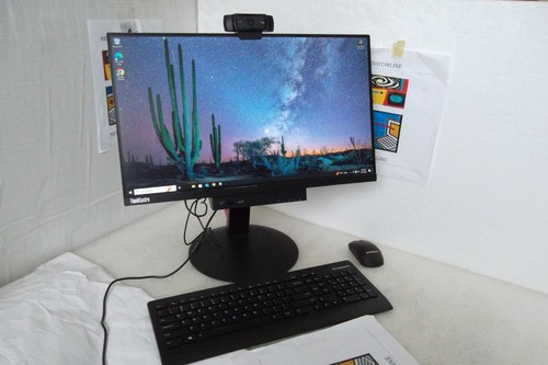 Lenovo ThinkCentre M700 Intel 6100T 8GB 320GB Wi-Fi Webcam 1080p 22" LED Monitor - Picture 23 of 23