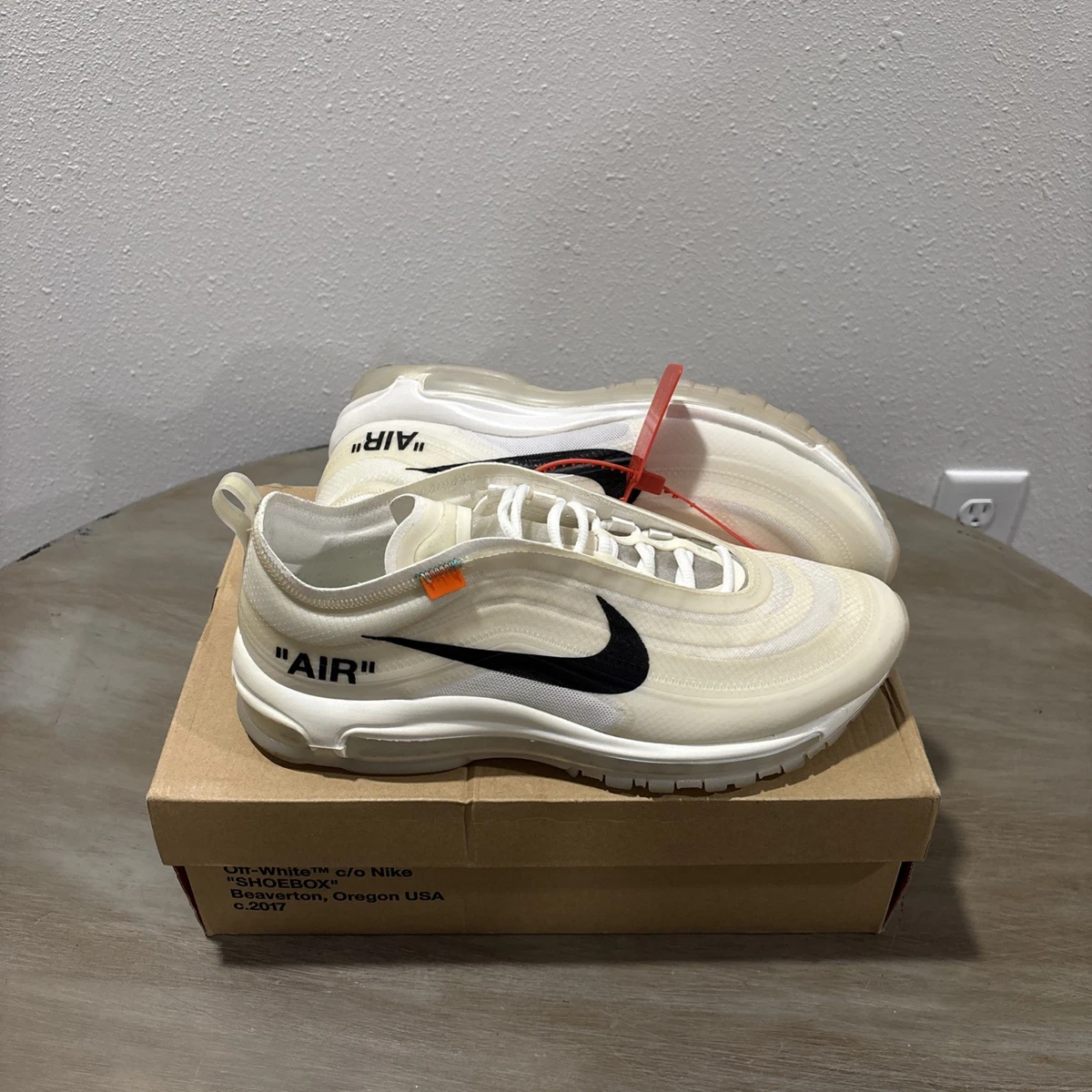 Nike Air Max 97 OG x OFF-WHITE The Ten 2017 size 9 Men’s Nike Air Max 97 OG x OFF WHITE The Ten 2017 - Size 9  main image 3