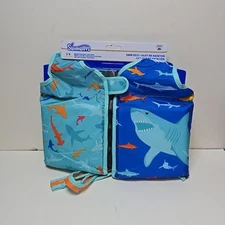 SwimWays Power Swimr Vest for Kids 2–4 | Shark Pattern | Learn to Swim | NEW (FF