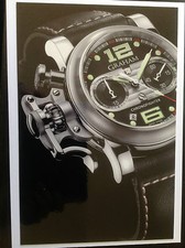 New - Display Plaque GRAHAM London - Swordfish & Chronofighter