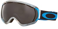 Oakley Canopy Snow Goggles Aberdeen White/blue Dark Grey Lens on sale Oakley Canopy Snow Goggles Aberdeen White/blue Dark Grey Lens on sale
