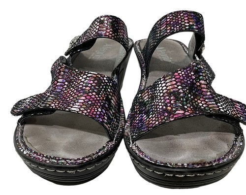 Alegria Loti Funtastic Keilsandalen Damen 39 US 9 lila schillernd Fee - Bild 6 von 10