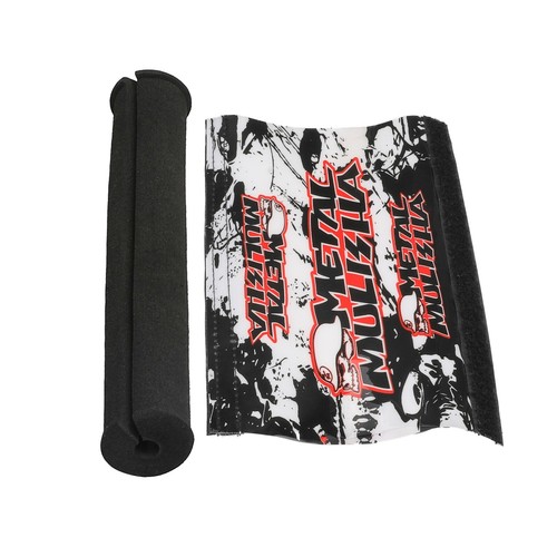 Manillar universal barra transversal barra negra protector almohadilla de cojín para motocicleta - Imagen 3 de 7