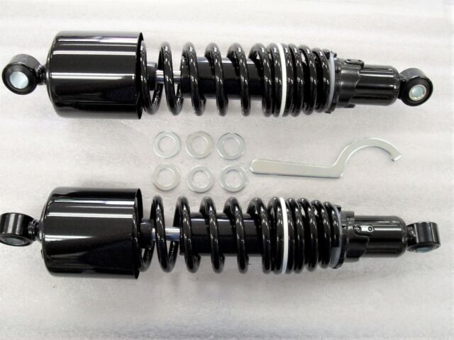 Suzuki VS1400 Intruder S83 Boulevard 12.75" Black Dual Spring Shocks Suzuki VS1400 Intruder S83 Boulevard 12.75" Black Dual Spring Shocks