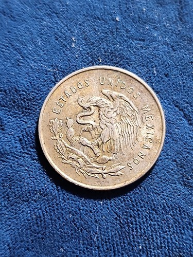 1953 MEXICO 25 CENTS SILVER (KM.#443) - Picture 2 of 2