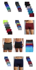 Wholesale Lot 6 or 12 Men Seamless Boxer Briefs Knocker NEW Microfiber Underwear